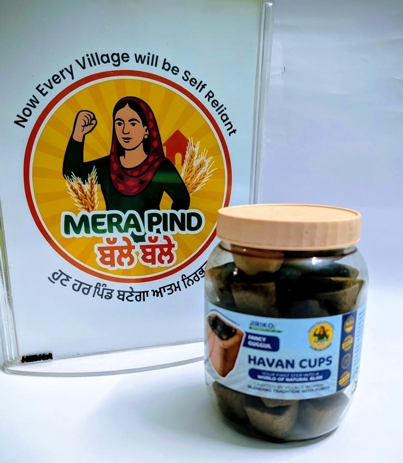 Havan Cups Jar of Premium Guggal 32 Cups